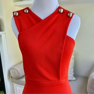 Gorgeous Orange Gucci Sheath Dress by Frida Giannini